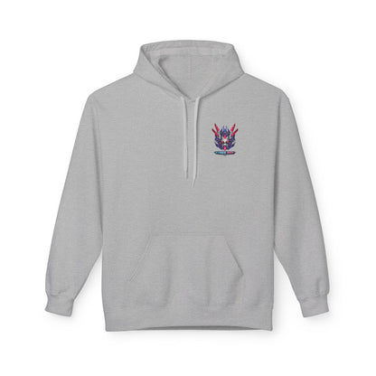 Cyber Robot Emblem Hoodie | Eco-Limited