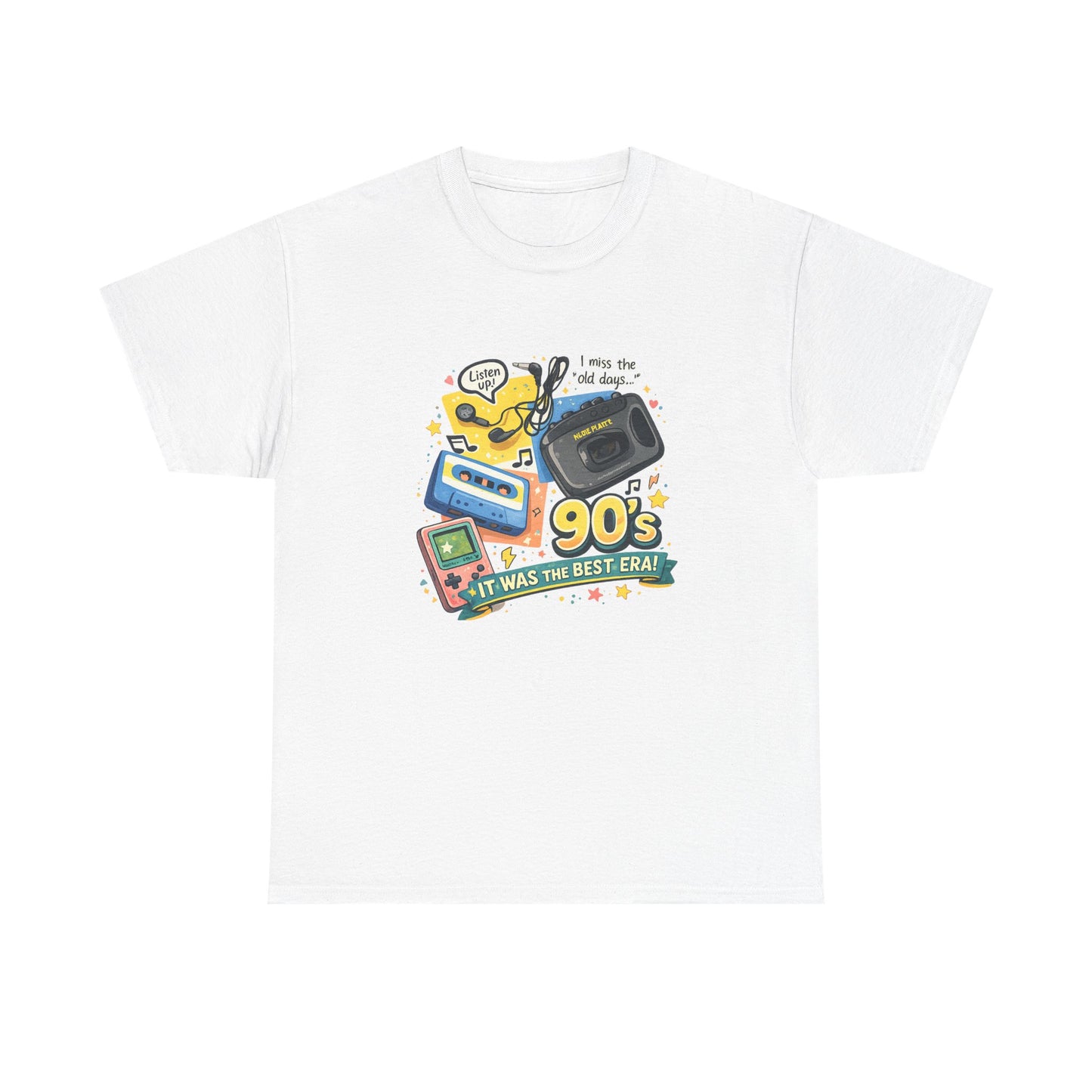 90’s Was the Best Era Retro Graphic T-Shirt | Eco-Limited