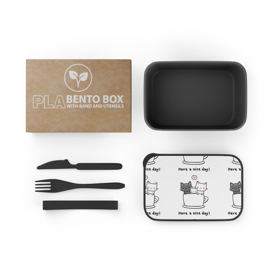 Lunch Container with Utensils Organic Bento Box
