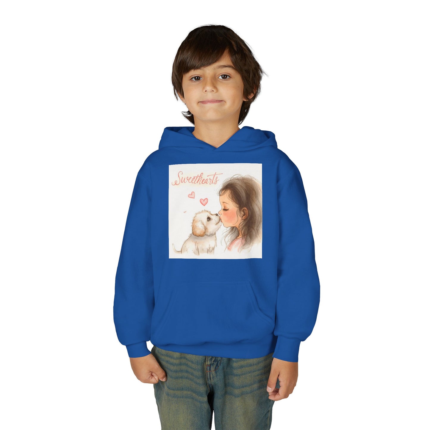 Sweethearts Puppy Moment Children Hoodie | Eco-Limited