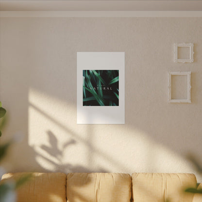 Stay Natural Botanical Canvas Wall Art