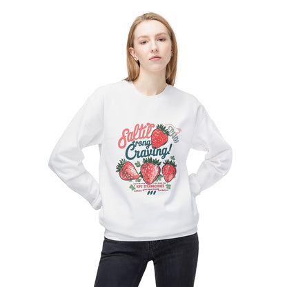 Salted Strong Craving Strawberry Graphic Sweater | Eco - Limited