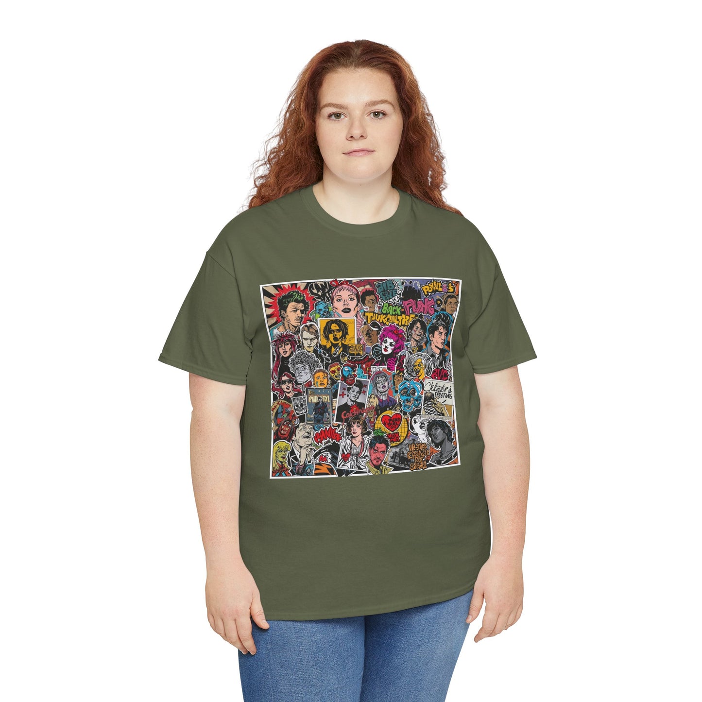 Pop Art Character Graphic T-Shirt | Eco-Limited