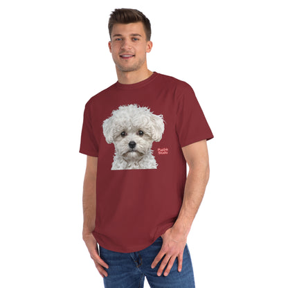 Organic Poodle Portrait T-Shirt | Organic-Limited