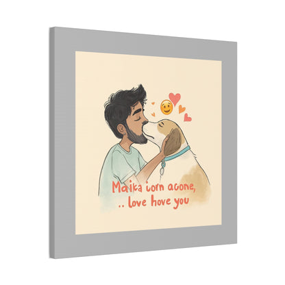 Love Never Leaves Canvas | Eco-Limited