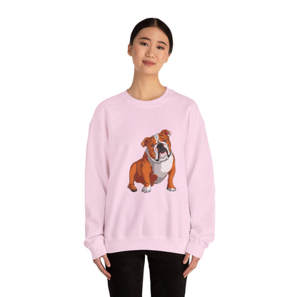 Royal Bulldog Art Sweatshirt | Eco-Limited