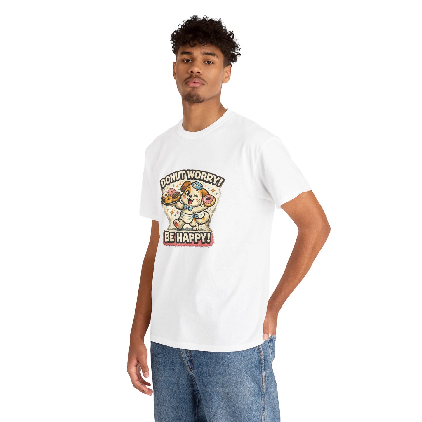 Donut Worry Bootleg Graphic T-Shirt | Eco - Limited