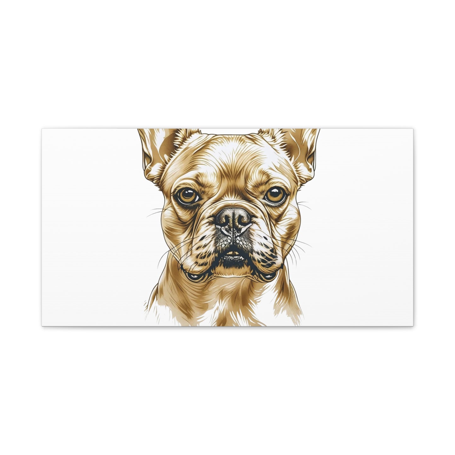 French Bulldog My Friend Canvas Wall Art | Eco Limited