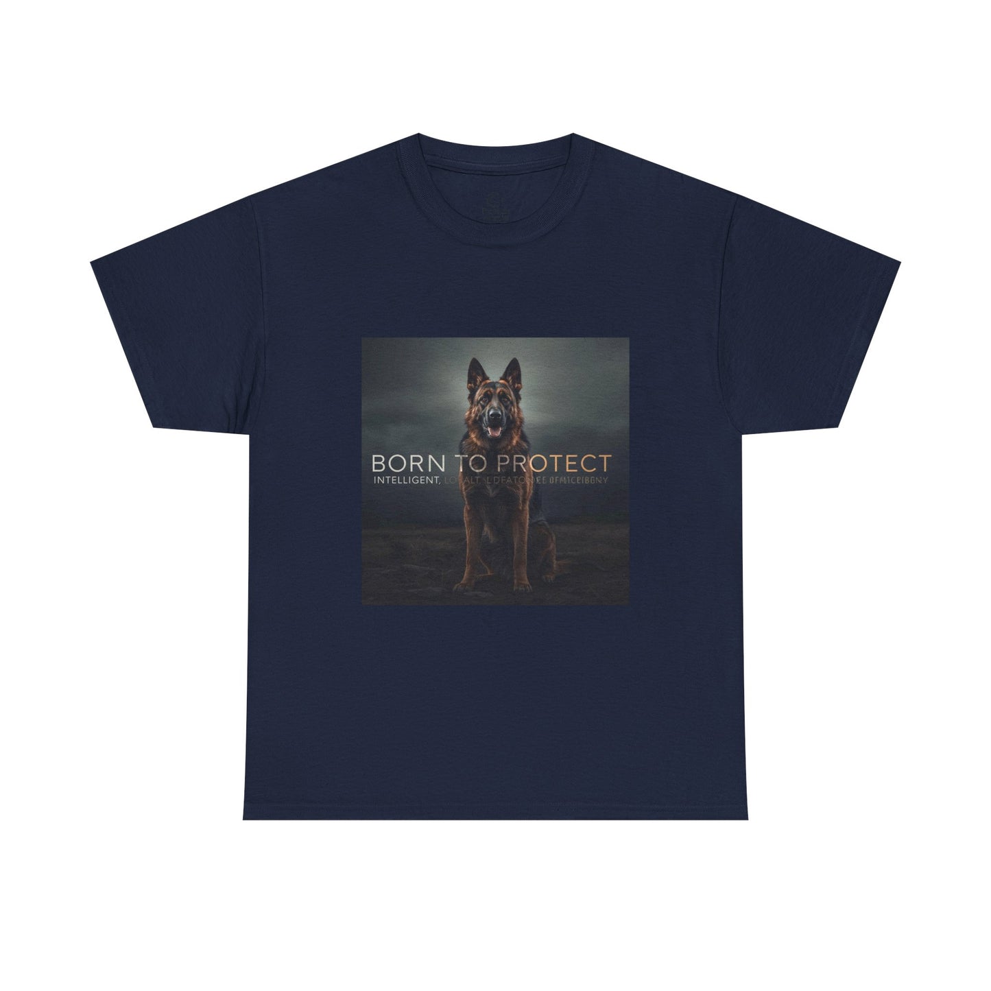German Shepherd Born To Protect T-Shirt | Eco-Limited