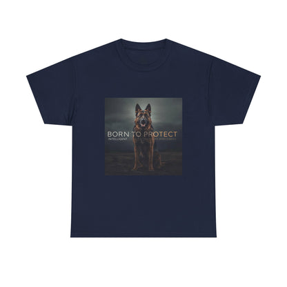 German Shepherd Born To Protect T-Shirt | Eco-Limited