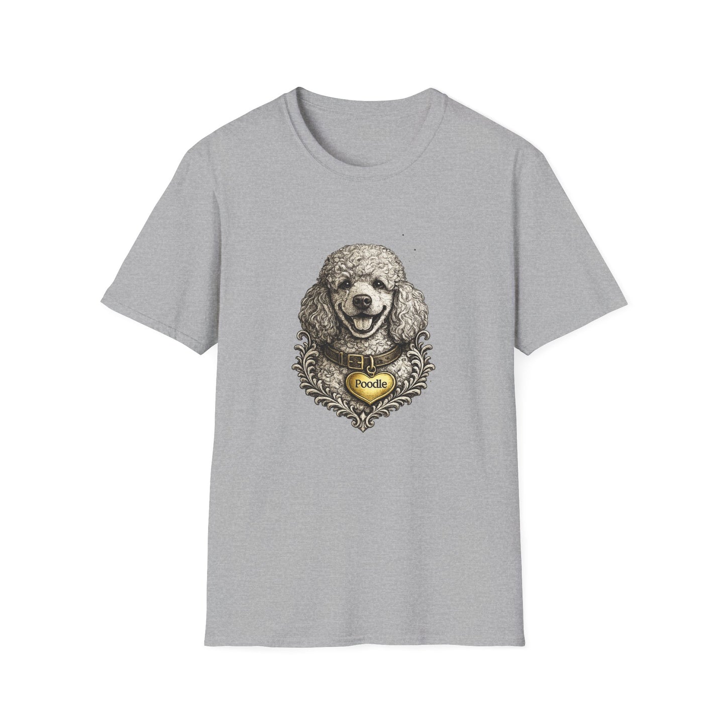 Poodle Ink Portrait T-Shirt | Eco-Limited