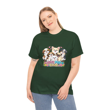 Cute Pup Club Graphic T Shirt | Eco - Limited
