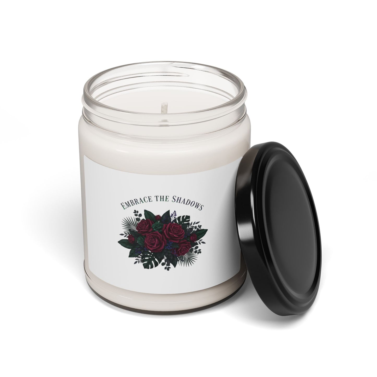 Embrace the Shadows Moody Rose Candle