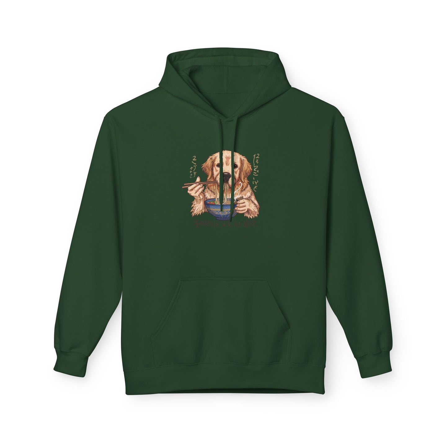 Noodle Dog Logic Graphic Hoodie | Eco-Limited
