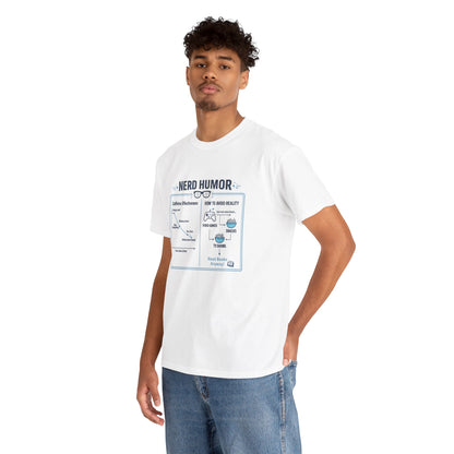 Nerd Humor Caffeine Chart T-Shirt | Eco-Limited
