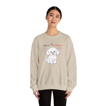 You're Awesome Puppy Graphic Sweater | Eco-Limited