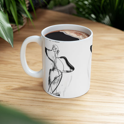 Ink Figure Art Mug | Eco-Limited