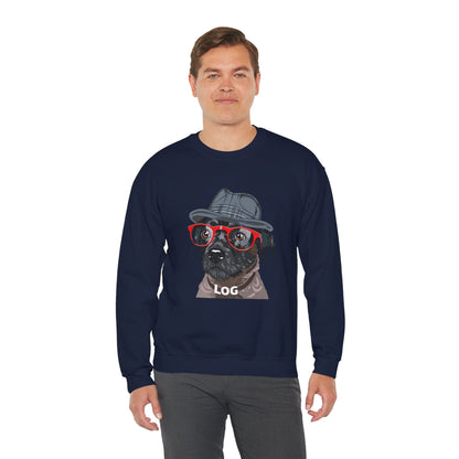 LOG Street Dog Art Sweatshirt | Eco-Limited