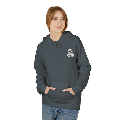 Puppy Family Chest Hoodie | Eco-Limited