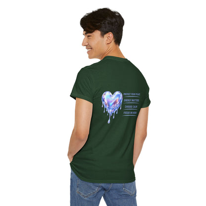Protect Your Peace Heart Graphic T-Shirt | Eco-Limited