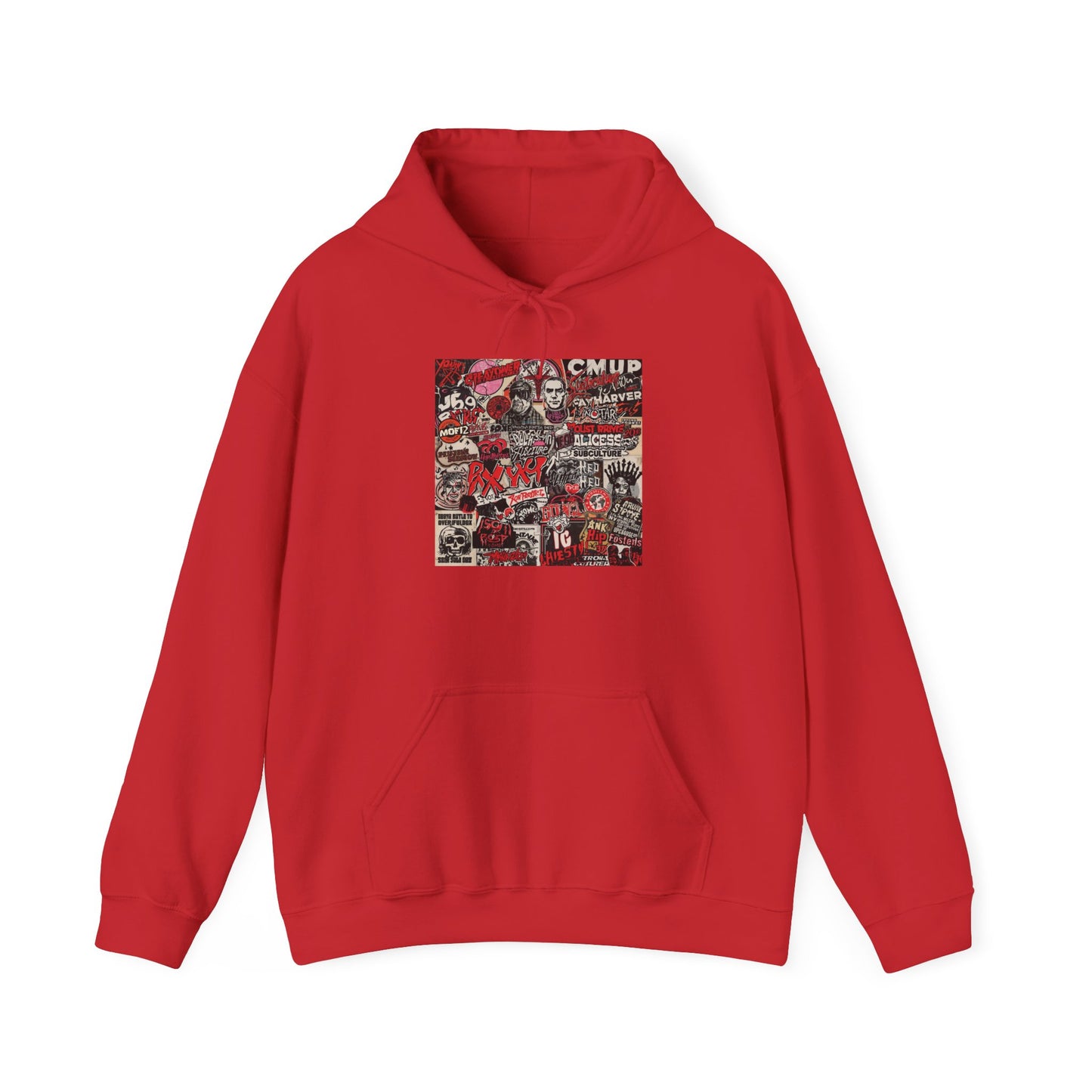 Underground Collage Graphic Hoodie | Eco - Limited