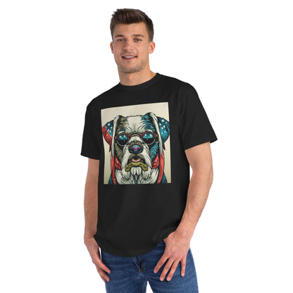 Patriot Dog Portrait T-Shirt | Eco - Limited