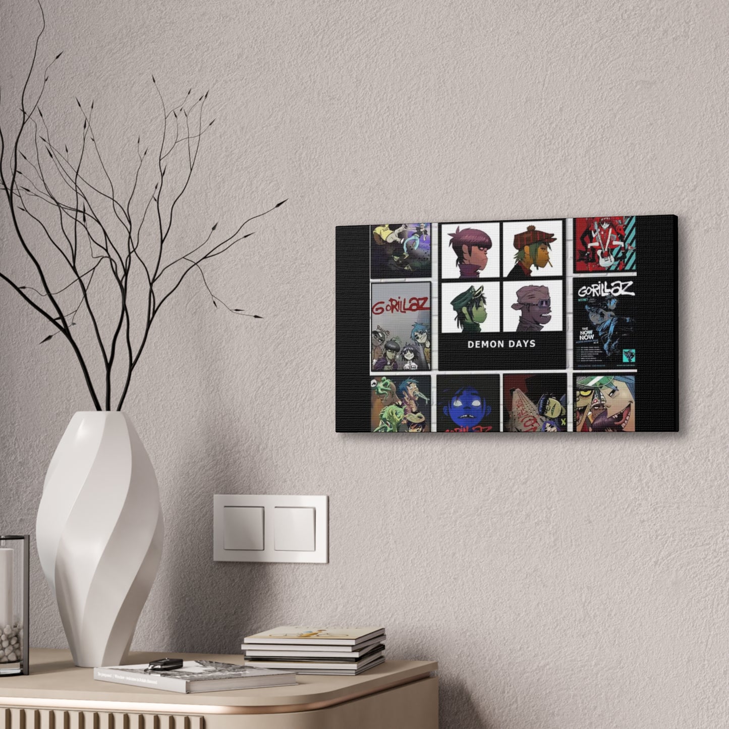 Pop Culture Icons Collage Canvas | Art Edition