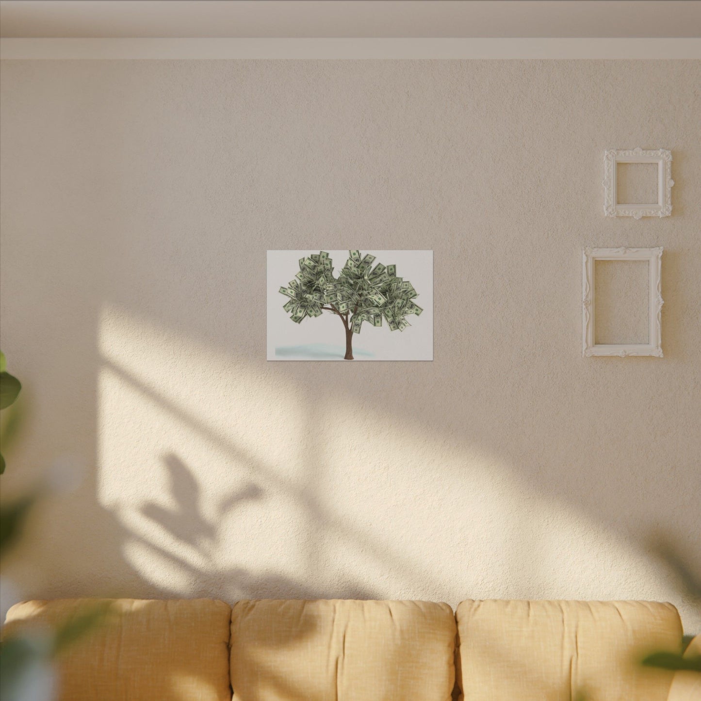 Money Tree Canvas Wall Art Canvas