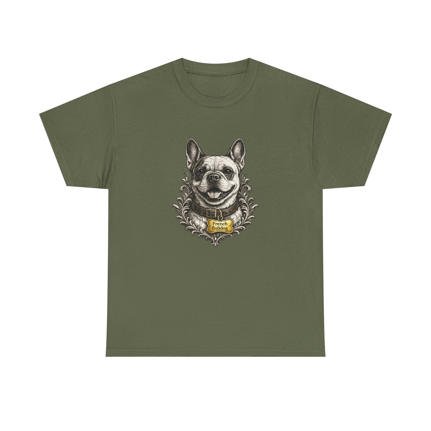 French Bulldog Ink Drawing T-Shirt | Eco-Limited