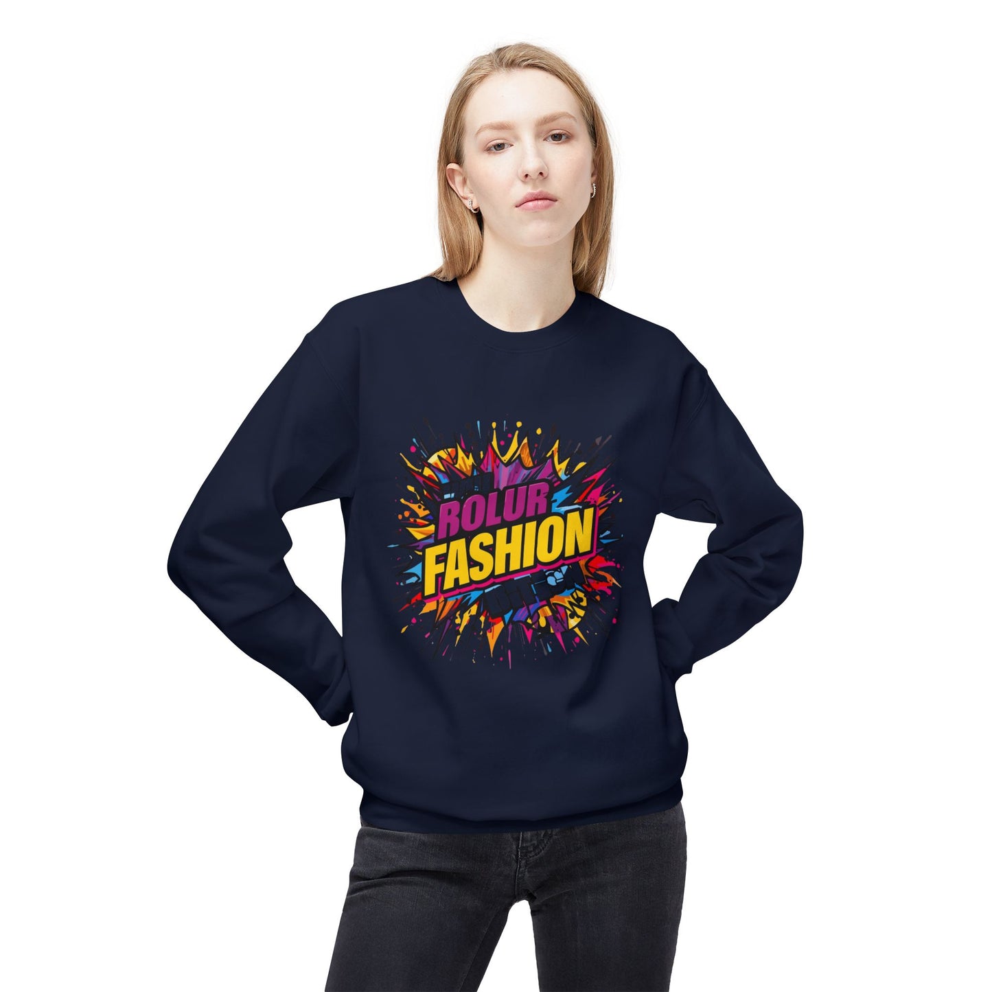 Retro Comic Pop Art Crewneck Sweatshirt