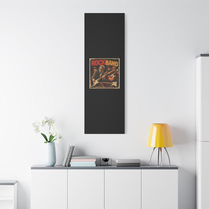 Rock Band Vintage Canvas Wall Art | Eco - Limited