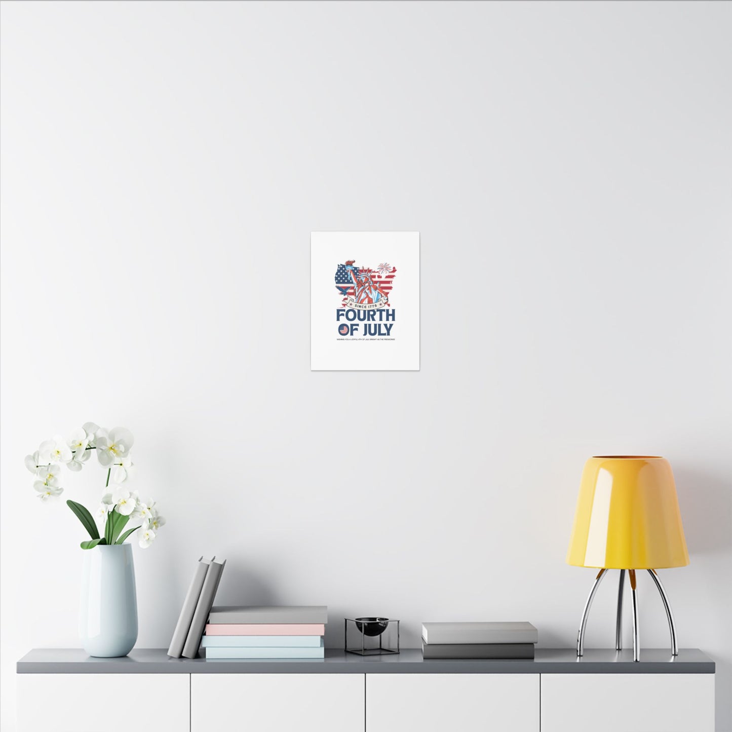 Fourth of July Canvas Wall Art