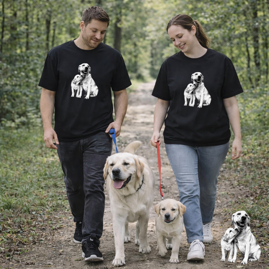 Gentle Bond Labrador T-Shirt | Eco-Limited