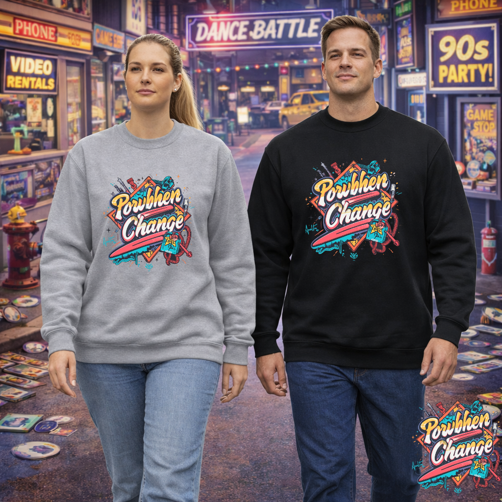 Powerhen Change Graphic Sweater | Eco Limited