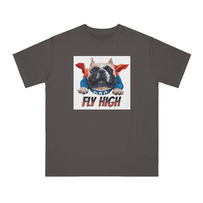 Organic Fly High Bulldog T-Shirt | Organic-Limited