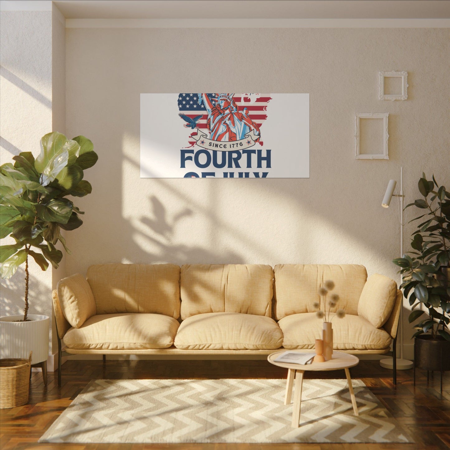 Fourth of July Canvas Wall Art