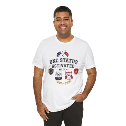 UNC Status Activated Graphic T-Shirt | Eco-Limited