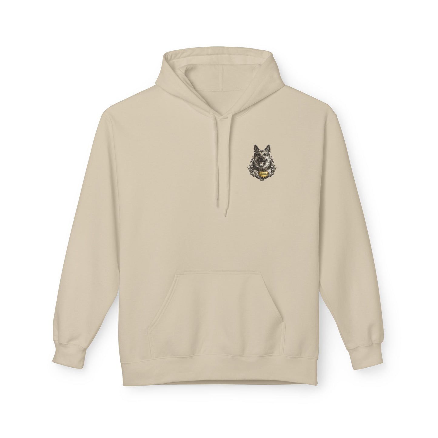 German Shepherd Crest Hoodie | Eco-Limited