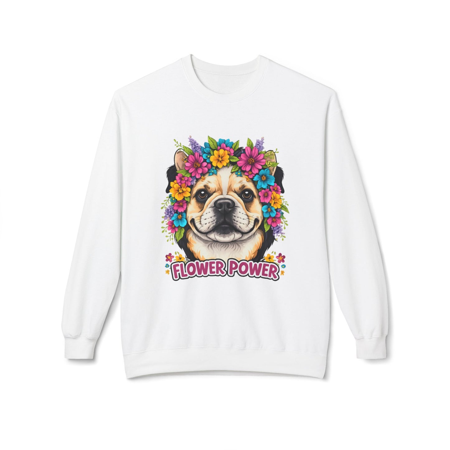 Flower Power Vintage Dog Sweater | Eco - Limited