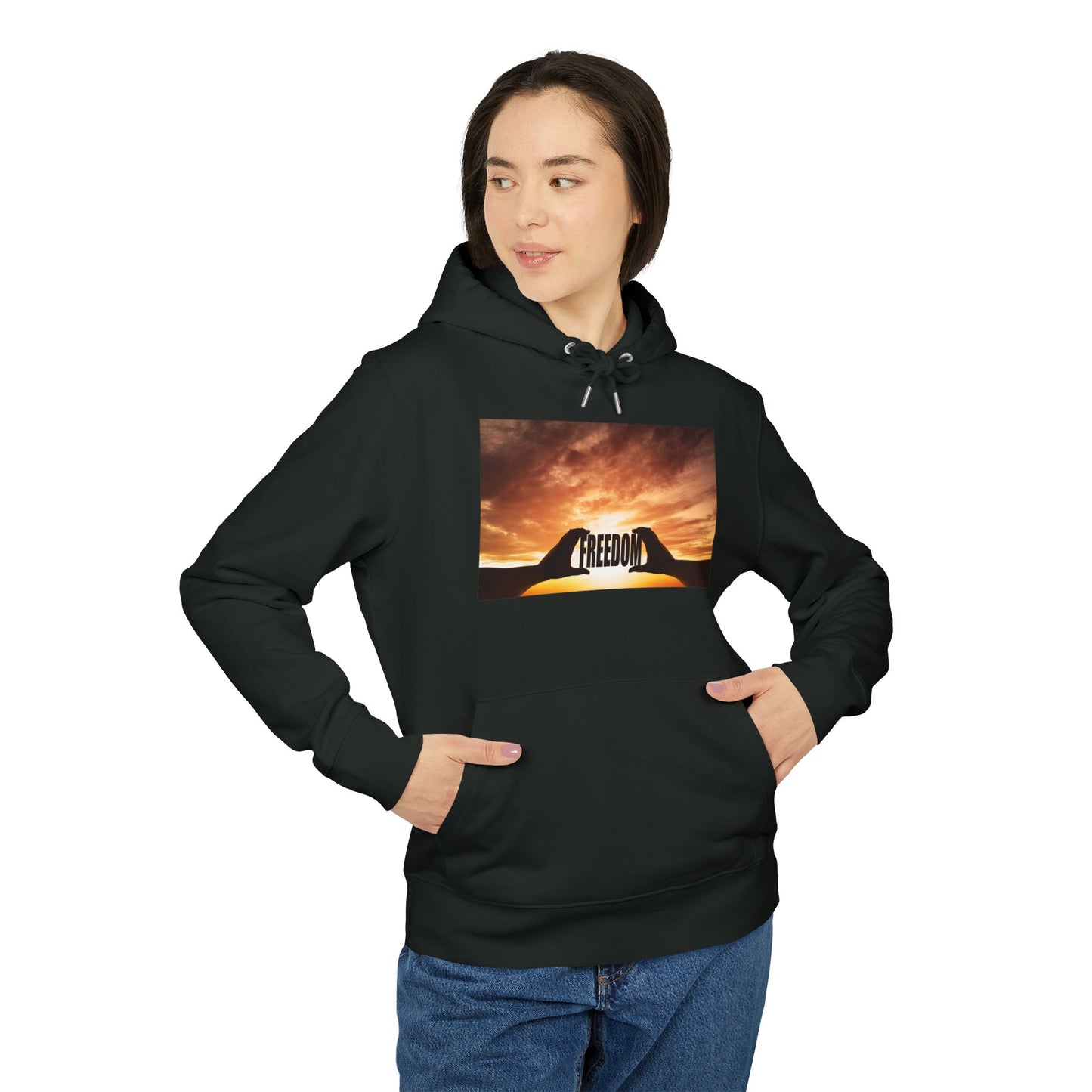 Organic Freedom Graphic Hoodie | Eco-Limited