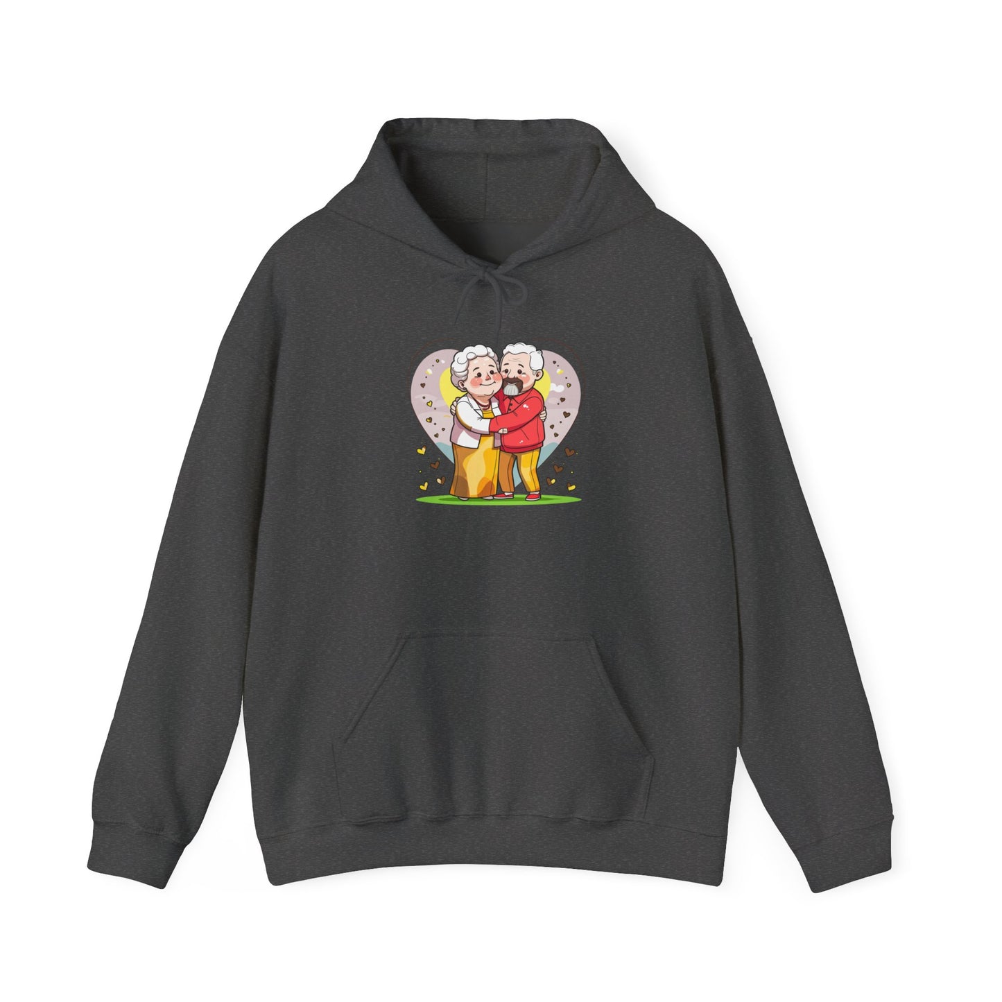 Heartwarming Elderly Couple Hoodie – Cozy Gift Style