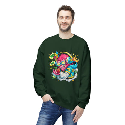 Juicy Vibes Monkey Graphic Sweater | Eco - Limited