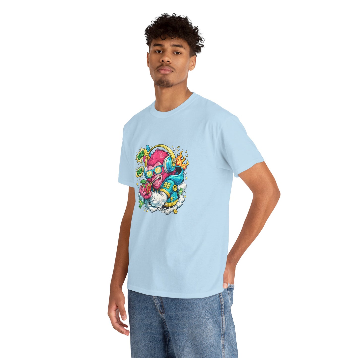 Juicy Vibes Monkey Graphic T-Shirt | Eco - Limited