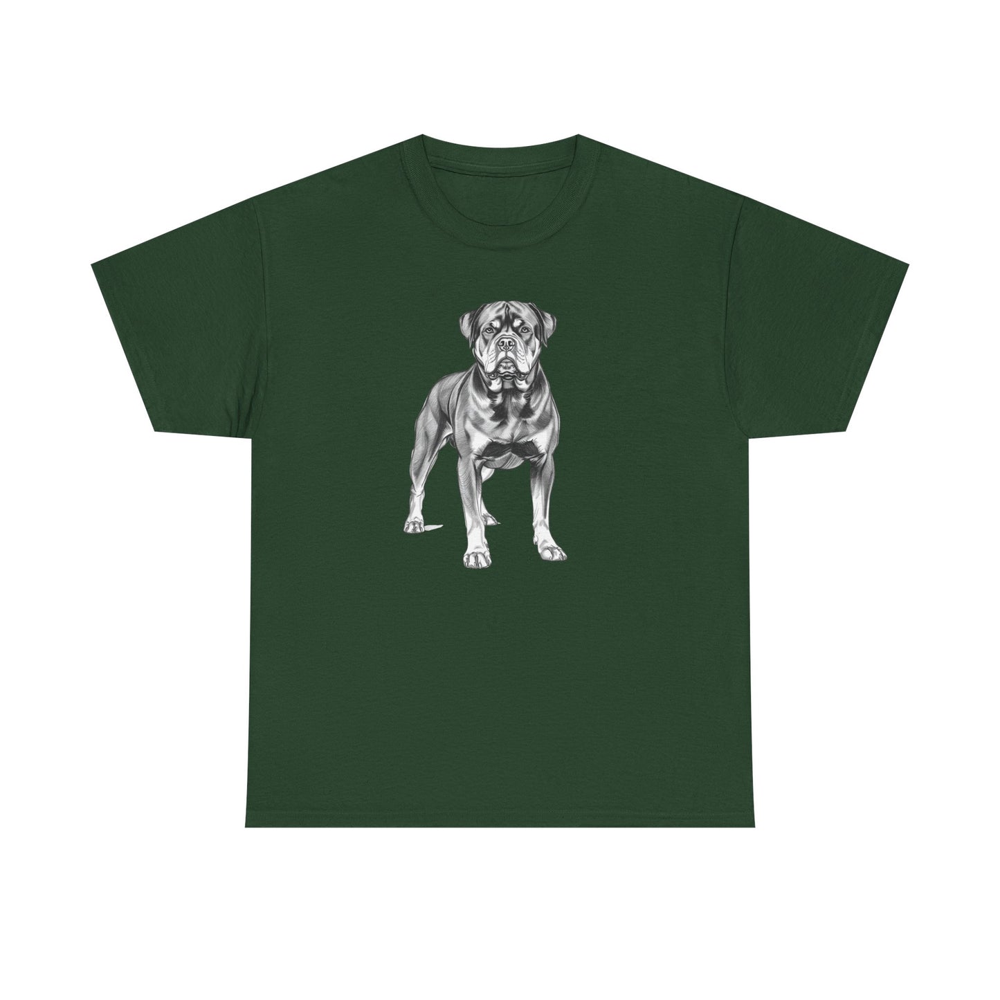 Rottweiler Sketch Minimal Art T-Shirt | Eco-Limited