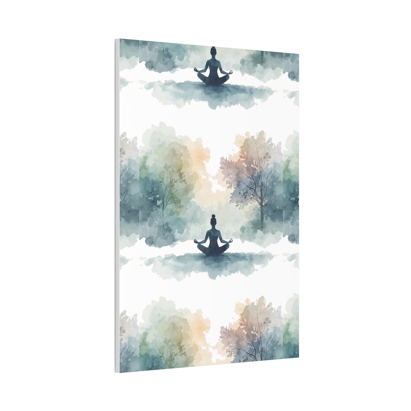 Peace Within Meditation Canvas Wall Art | Eco-Limited