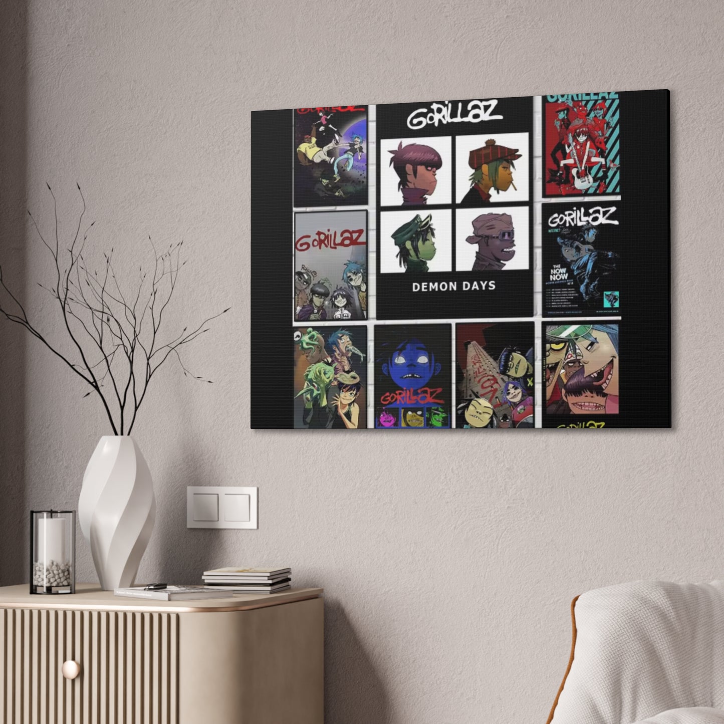 Pop Culture Icons Collage Canvas | Art Edition