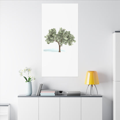 Money Tree Canvas Wall Art Canvas