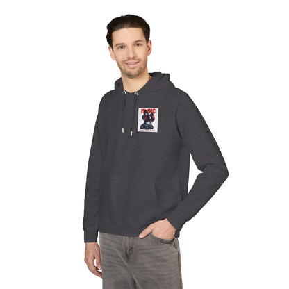 Organic Music Dog Graphic Hoodie | Organic-Limited