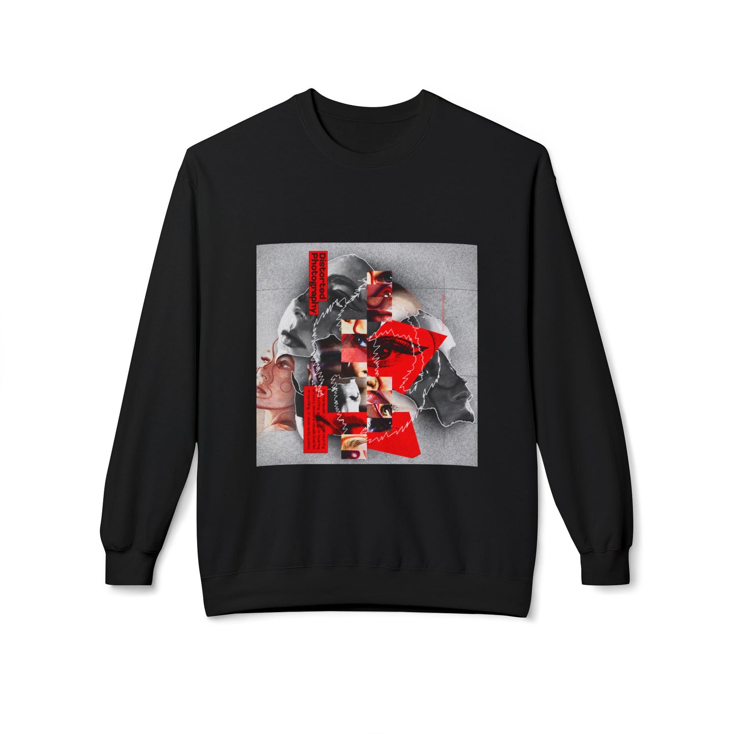 Surreal Identity Collage Sweatshirt | Eco-Limited