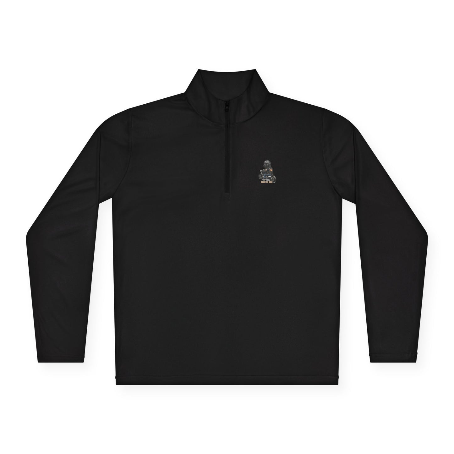 Small Dog Big Attitude Quarter Zip Pullover | Eco-Limited
